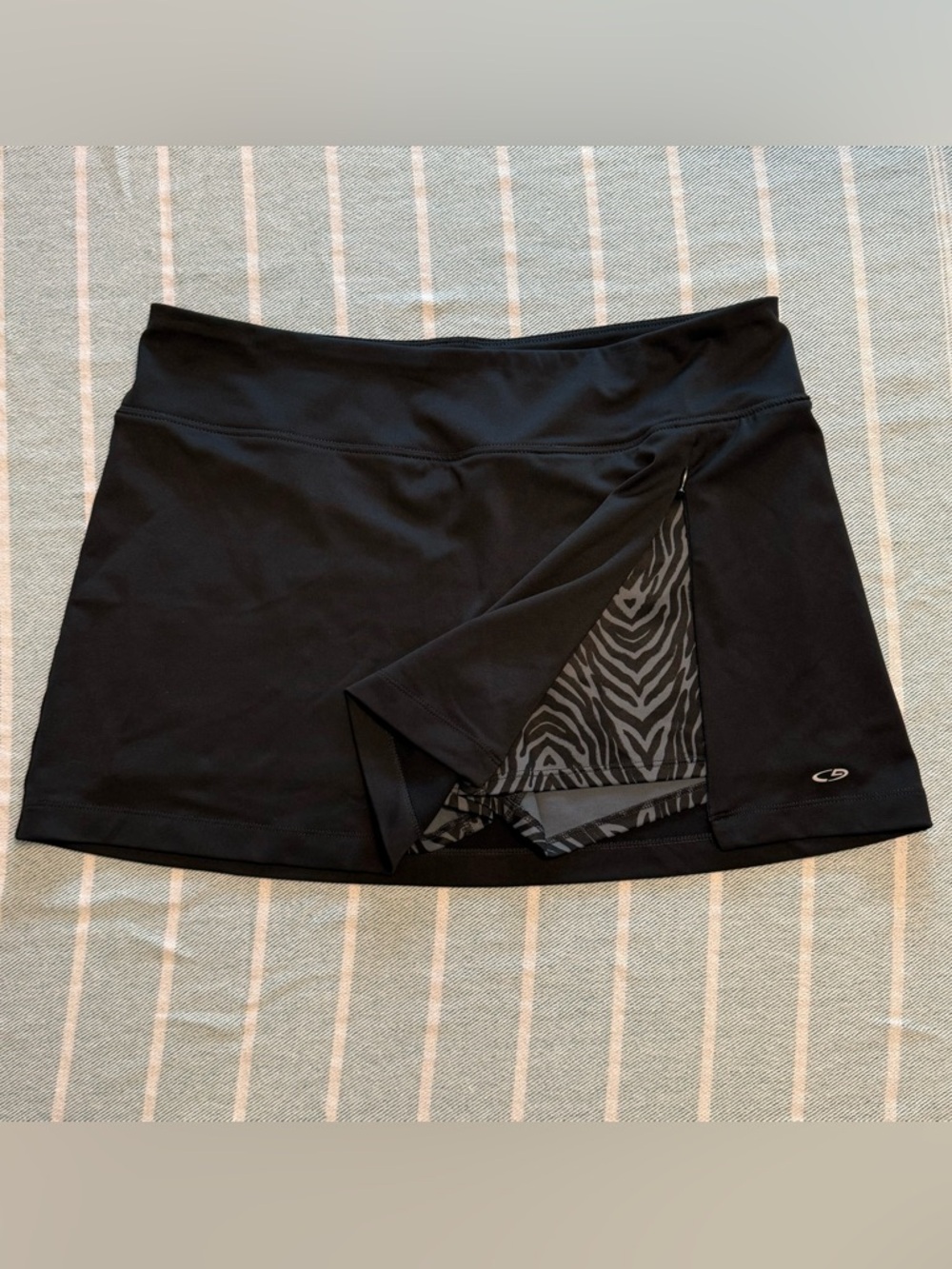 C9 by Champion Black Skirt with Built In Shorts, Workout Athletic Skort, Medium